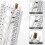 3Pcs Nut Bolt Thread Gauge Plastic Metric and Standard Sizer Tool 2
