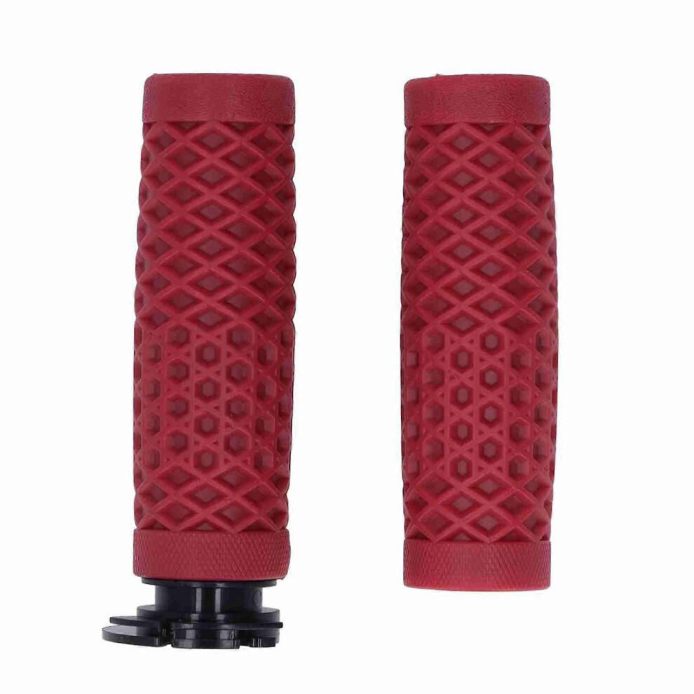 22Mm Silicone Motorcycle Handlebar Throttle Grips For Gy6 50Cc 80Cc 125Cc 150Cc Scooter Red 9409192853042