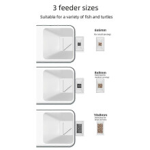 Smart Fish Feeder for Aquarium Tank 450ml Large Capacity WiFi Automatic Feeders Feeding Food Dispenser