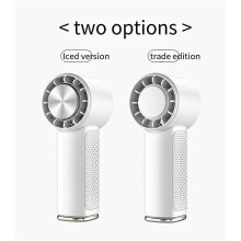 Portable Handheld Fan Mini Air Conditioner Fan, 2000mAh USB Rechargeable,Green,A