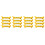 4Pcs String Level Hanging Line (Yellow) 1