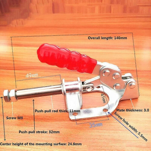 Hand Tool 302FM Toggle Clamp Quick Push Pull Type Holding Capacity 1