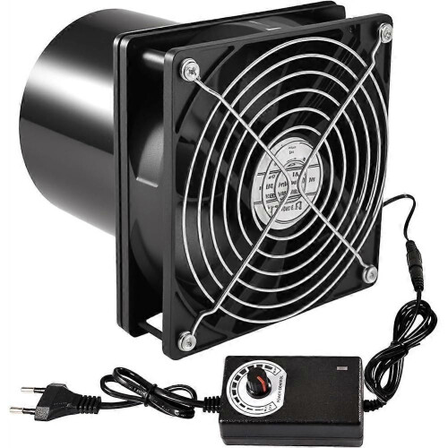 Ανεμιστήρας εξαγωγής 100mm, ανεμιστήρας σωλήνα 12V με έλεγχο