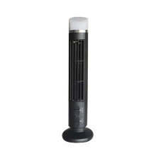 Portable Air Cooler Fan,Streamlined Tower Fan with LED,Powerful Wind,Space-Saving, Bladeless Design,