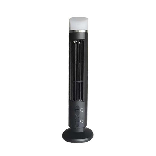Portable Air Cooler Fan,Streamlined Tower Fan with LED,Powerful Wind,Space-Saving, Bladeless Design,