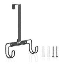 Colgador de tabla de planchar para colgar en la puerta o en la pared con gancho extraíble, organizador