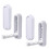 4PCS Folding Coat Hooks, Foldable Wall Hooks, Heavy Duty Zinc Alloy Wall Hook Space-Saving Design 1
