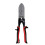 Pipe Crimper Heavy Duty 5-Cutter Bender Downspouts Crimper Gutter Hand Tools for Stove Pipes Ductworks Electrical System 1