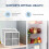 3 Pack Refrigerator Air Filter Replacement compatible LT120F Refrigerator Air Filter Replacement Parts 3