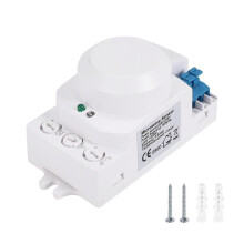 Σύστημα HF 5.8GHz LED με αισθητήρα κίνησης μικροκυμάτων 360 μοι