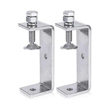 Heavy Duty Metal C Clamp for Woodworking with 120MM Wide Jaw Opening - 2PCS Set