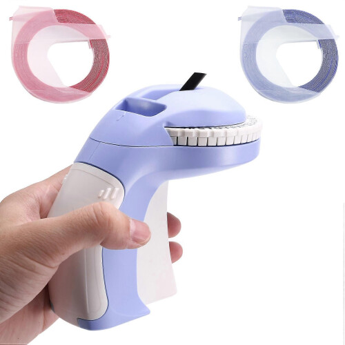 Portable 3D Embossing Label Printer DIY Manual Label Printing