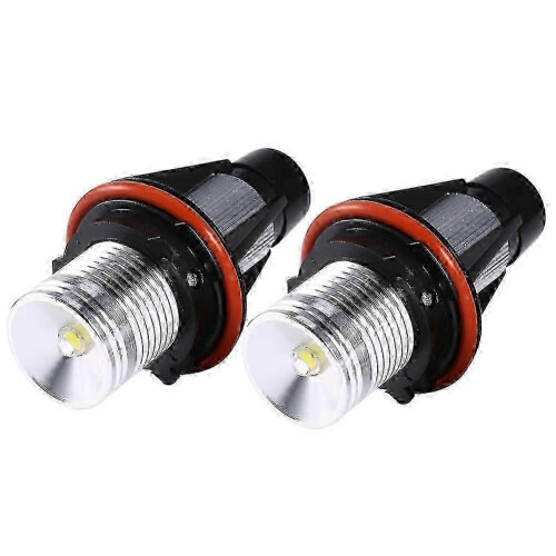 2pcs 5W White LED Angel Eyes Halo Ring Light Bulbs for E39 E60 E53 E63 E66 Headlight 2