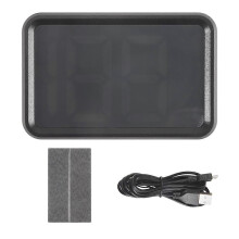 Tachimetro digitale GPS HUD per auto, compatibile con accessori LED HD per auto e moto in km/h.