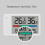 Intelligent Thermometer Hygrometer Meter Multi Function Clock Digital Display Weather Station Sensor for Home 2