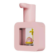 Dispenser automatico di sapone con simpatico animaletto, ricarica USB senza contatto, dispenser di liquido