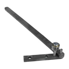Manual Bending Tool for Steel Rebar - Handheld Rod Bender for Garage & Household Use