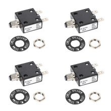4X 30A 125/250VAC 50VDC Circuit Thermal Breaker Thermal Protector for Generator