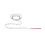 3 strisce LED SMD impermeabili 60-3528 DC12V (bianche)1M 4