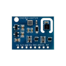 ENS160 + AHT21 Air Quality Sensor - CO, ECO, TVOC, Temp & Humidity Module for , for & IoT Project