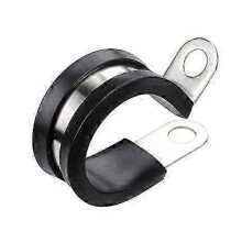 20 Pack 1 Inch Stainless Steel Cable Clamps for Pipe, Tube or Wire Cord Installation