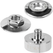 3-Piece X-Lock Grinder Adapter Set for 5/8-Inch Thread, Angle Grinder Adapter for Cutting Discs and Sanding Discs