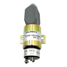 Diesel Engine Flameout Solenoid 1751ES-24E7U1B1S1 Fuel Shut Off Solenoid for Woodward Diesel Engine 24V