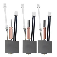 Combo Hotend Nozzle for 3 Thermistor Heating 24v 50w Heater Block for K3 Accesories
