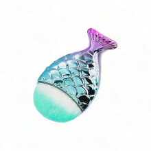 Foundation Makeup Brush with Fishtail Design for Smooth and Flawless Application