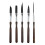 5 Pcs Pinstriping Brush Set for Professional Art and Detailing, High Performance Script Liner and Scroll Brushes 1