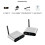 Trasmettitore e ricevitore per decoder digitale video wireless con spina UK. 1