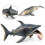Ρεαλιστική φιγούρα Megalodon Shark - Ανθεκτικό στη σκουριά, συλ 2