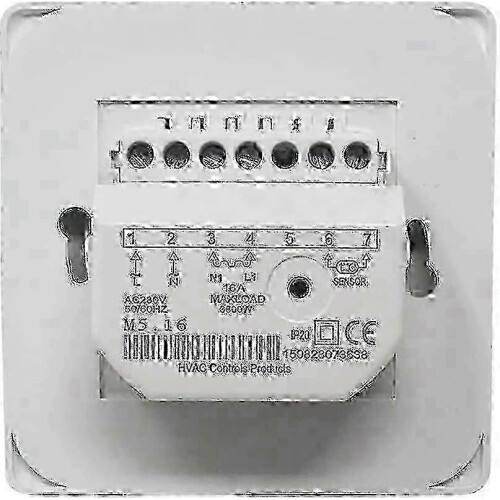 Smart Floor Heating Thermostat with Temperature Probe 220V 16A 2