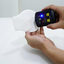 Detector electrostático portátil de tamaño de bolsillo, probador electrostático, analizador electrostático