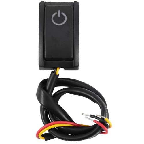 5X Car Button Switch DIY Switch Paste Type Off/on Switch compatible Car Reading Lamp/Turn Lights Small Ligh 1