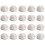 20 Pcs Grid Cube Connector ABS Connectors for Wire Cube Storage Shelving (White) 1