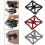 SPD Clipless Bicycle Pedal Adapter Platform - Metal Cycling Pedal Converter 1