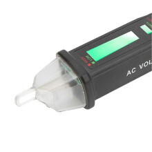 Detector de voltaje sin contacto, alarma sonora y luminosa, probador de voltaje CA de doble rango con
