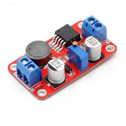 5 τεμάχια XL6019 5A DC-DC Ρυθμιζόμενη Μονάδα Ισχύος Ενίσχυσης 1