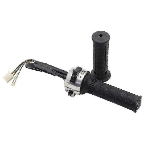 Universal Motorcycle Handlebar Throttle & Clutch Control Set for Mini Trail Bikes 2