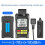 Fiber Optic Optical Power Meter RJ45 Tester -70-+10dbm Mini Optical Power Meter Network Light Attenu 4