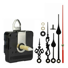 31 mm langer Schaft DIY Quarz-Uhrwerksmechanismus Zeiger-Set Wanduhren Reparaturwerkzeug Ersatzteile