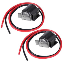 Refrigerator Defrost Thermostat W10225581, 2Pcs Bimetal Defrost Thermostat AP6017375