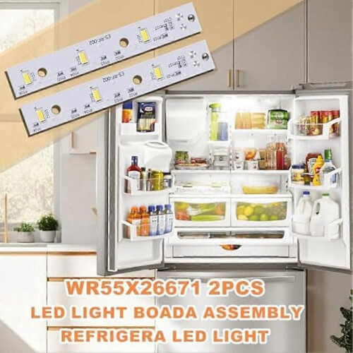 WR55X26671 Πλακέτα φωτισμού LED ψυγείων, αντικατάσταση πλακέτα 2