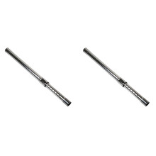 2X Metalen Telescopische Buis, Rechte Buis, Verlengbuis voor Alle Soorten Stofzuigeraccessoires, Onderdelen Zonder Borstelfilter 35 mm