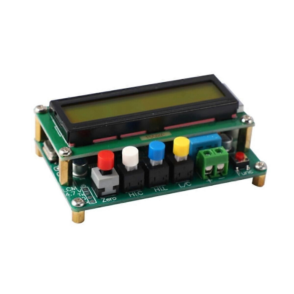 Lc-100A Digital Lcd Capacitance Tester Module Inductance Table Tester Lc Meter Frequency 1Uh-100H Lc100-A+Test Clip 9409192859709