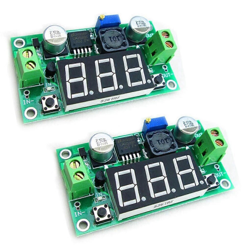 2Pcs LM2596S DC-DC Step-down Power Supply Regulator Module 1