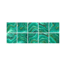 Decoratieve marmeren zelfklevende tegelstickers D M