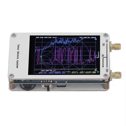 Vector Network Analyzer 50K-900M Antenna Analyzer Network Cable Tester 2.8 Inch Network Tools