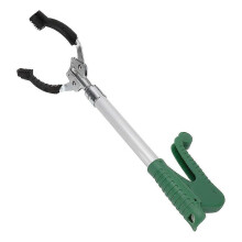 Vuilnisgrijptang met lange arm, vuilnisverzamelstok van legering, vuilnisgrijper 40 cm